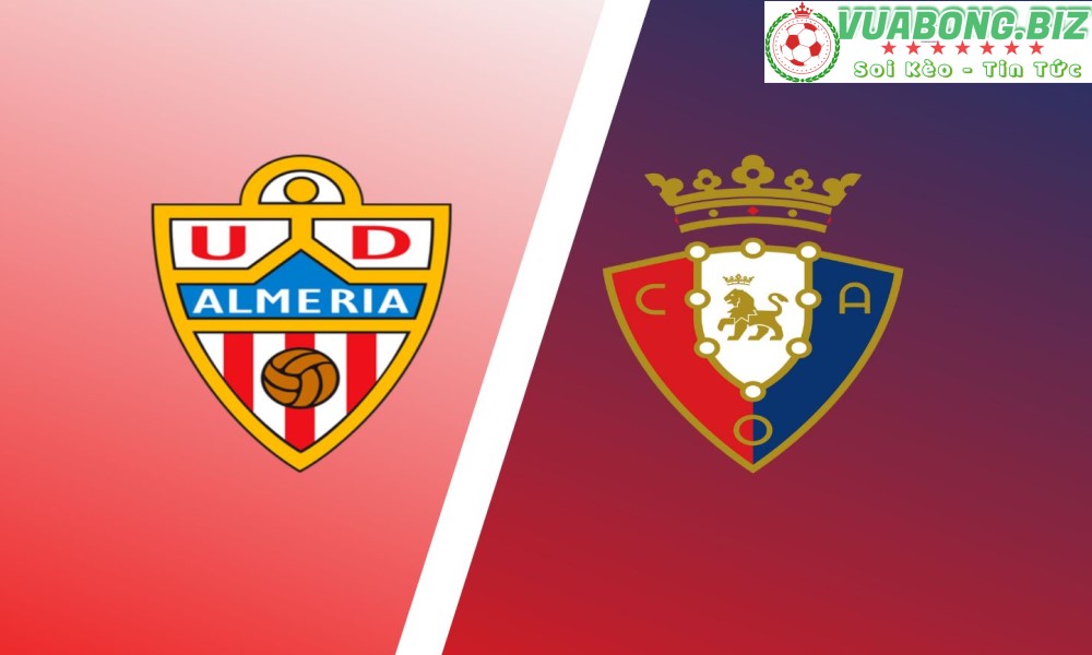 Soi Kèo Almeria vs Osasuna, 02H00 – 13/09/2022, VĐQG TÂY BAN NHA