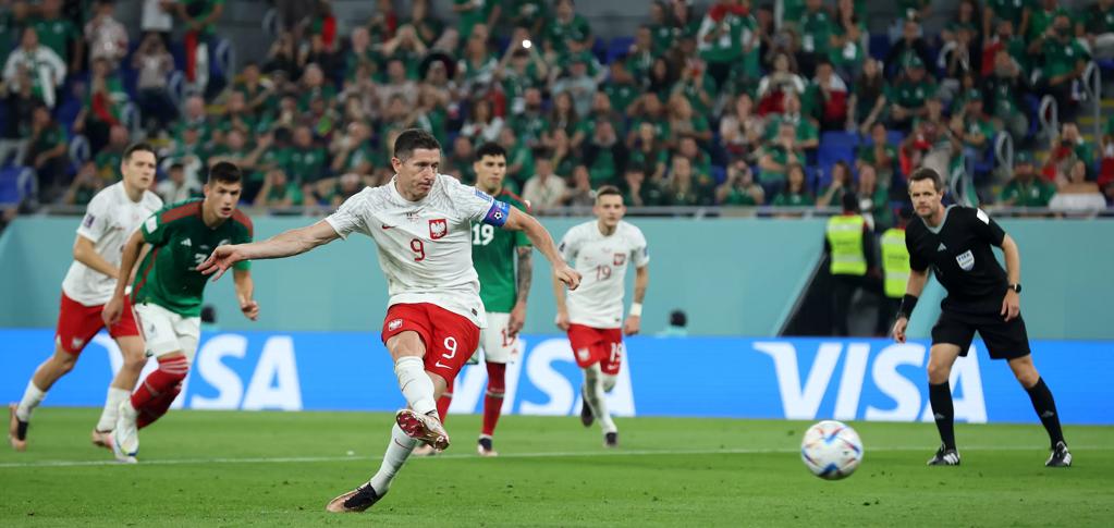 Lewandowski từ chối bàn thắng đầu tiên tại World Cup ở Mexico