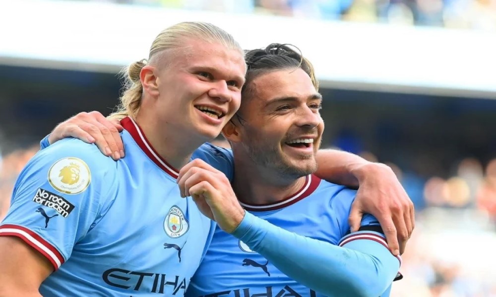 Erling Haaland và Jack Grealish trở thành cặp song sát mới của Man City