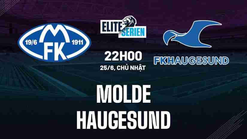 Soi Kèo Molde vs Haugesund, 22h00 ngày 25/06: VĐQG Na Uy