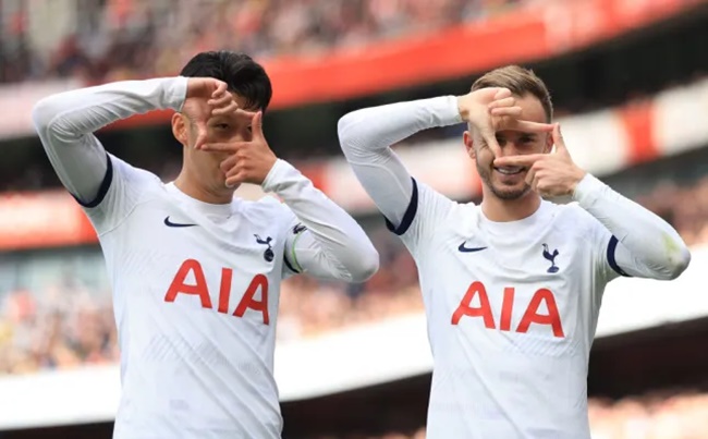 Tottenham đang bay cao trên BXH