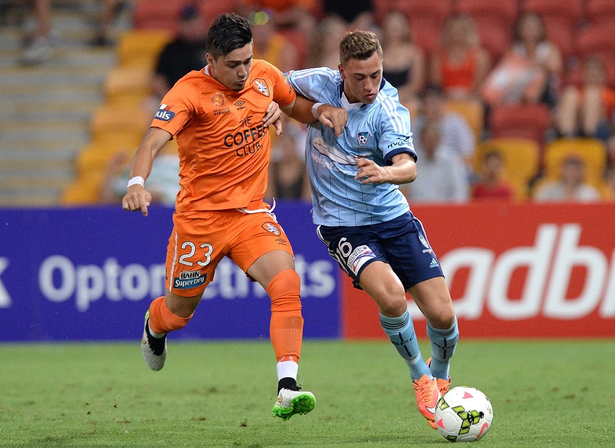 Brisbane Roar vs Sydney, 15h35 ngày 01/11