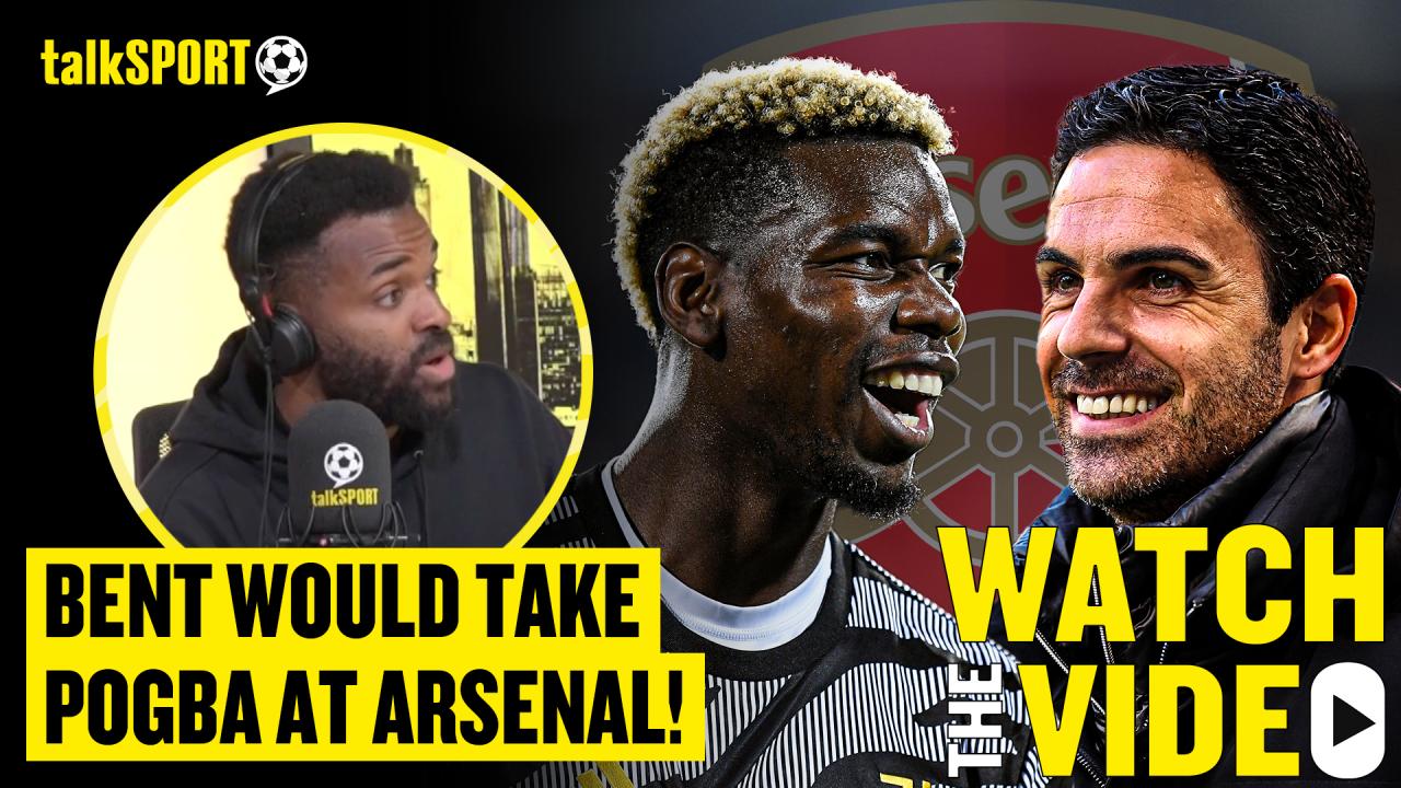 Darren Bent reveals he would take Paul Pogba at Arsenal